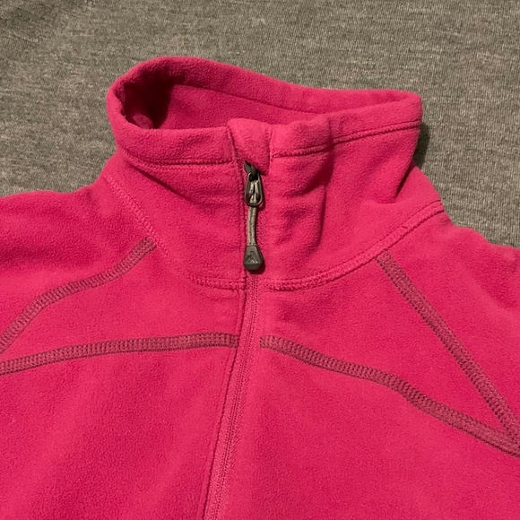 Eddie Bauer FirstAscent long Slvs 1/4 zip mock neck microfleece top - Picture 6 of 9